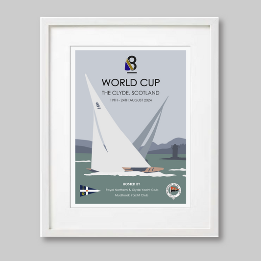 8mr World Cup Sailing Print