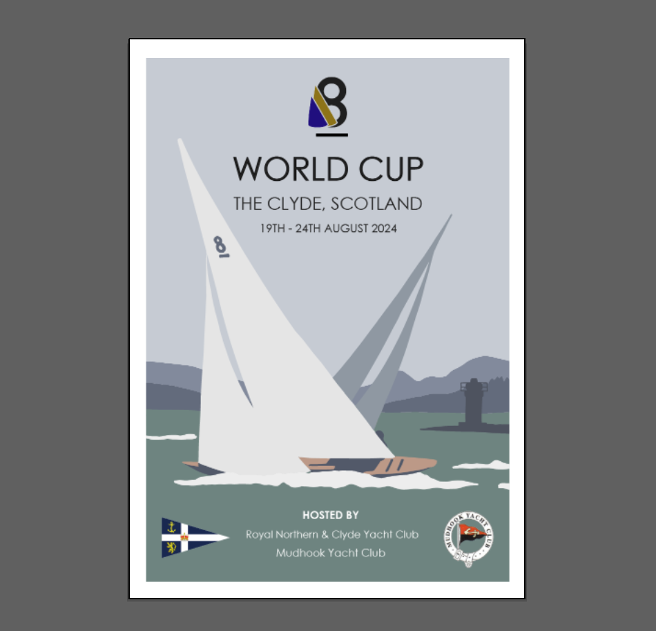 8mr World Cup Sailing Print