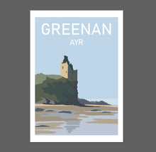 Greenan Castle, Ayr Print
