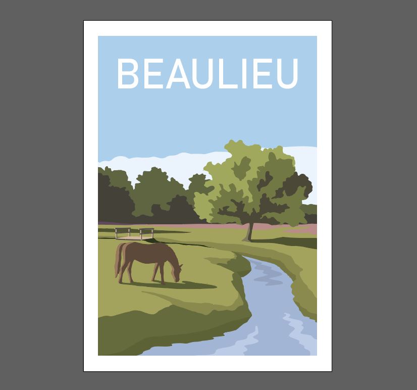 Beaulieu Print