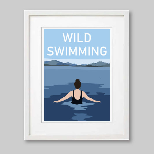 Wild Swimming Print