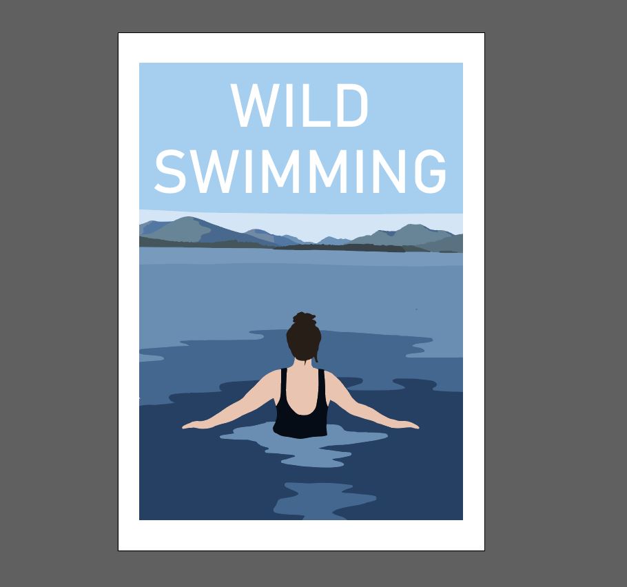 Wild Swimming Print